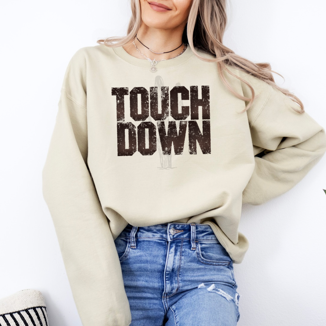 Distressed Touchdown **DTF Transfer**