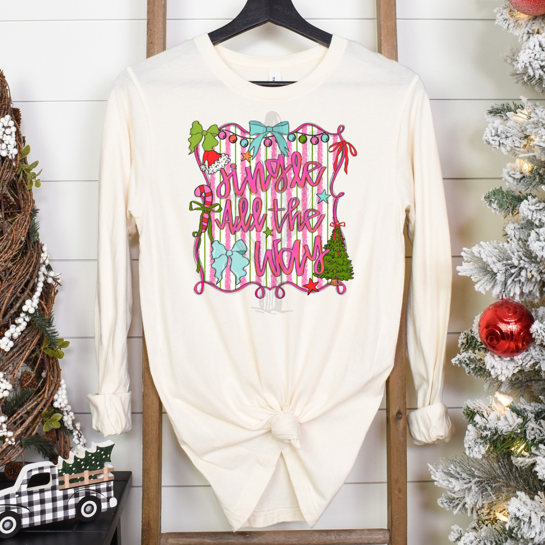 Jingle All The Way **DTF Transfer**