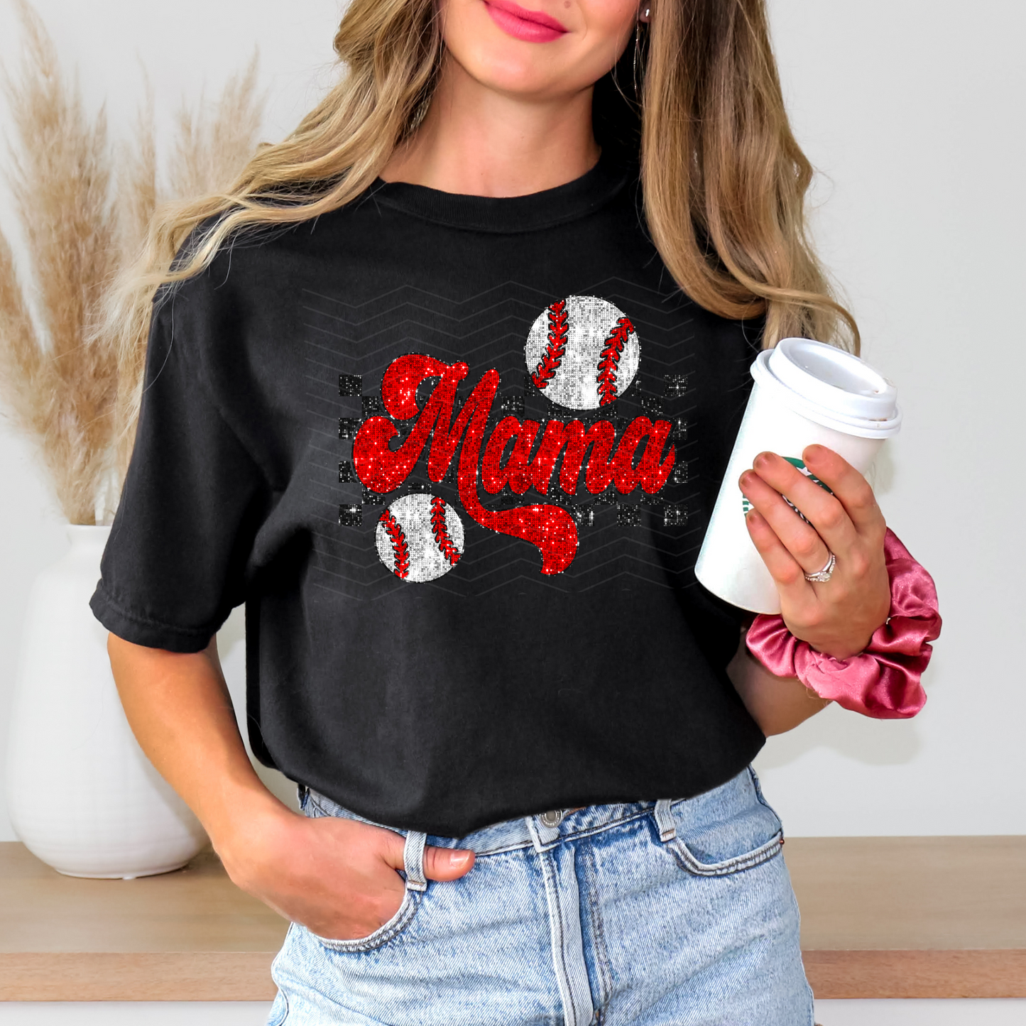 Baseball Mama **DTF Transfer**