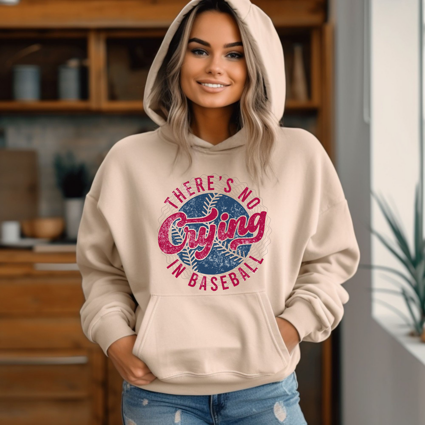 No Crying in Baseball **DTF Transfer**
