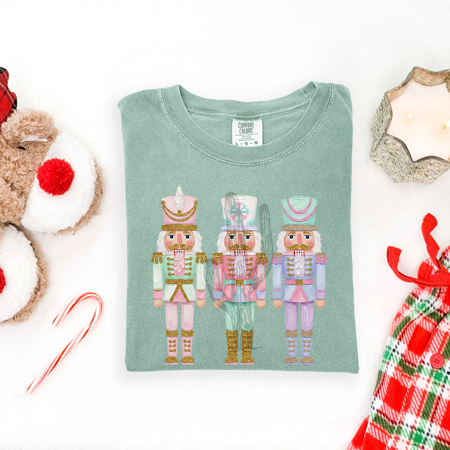 Pastel Christmas Crackers **DTF Transfer**