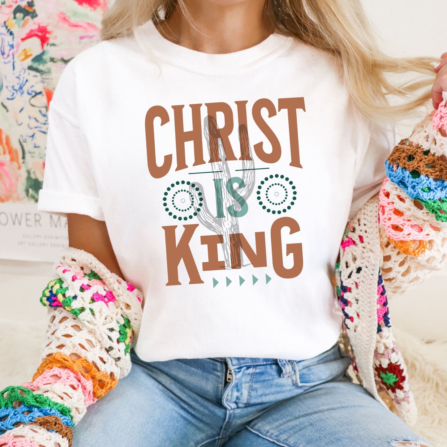 Christ Is King **DTF Transfer**