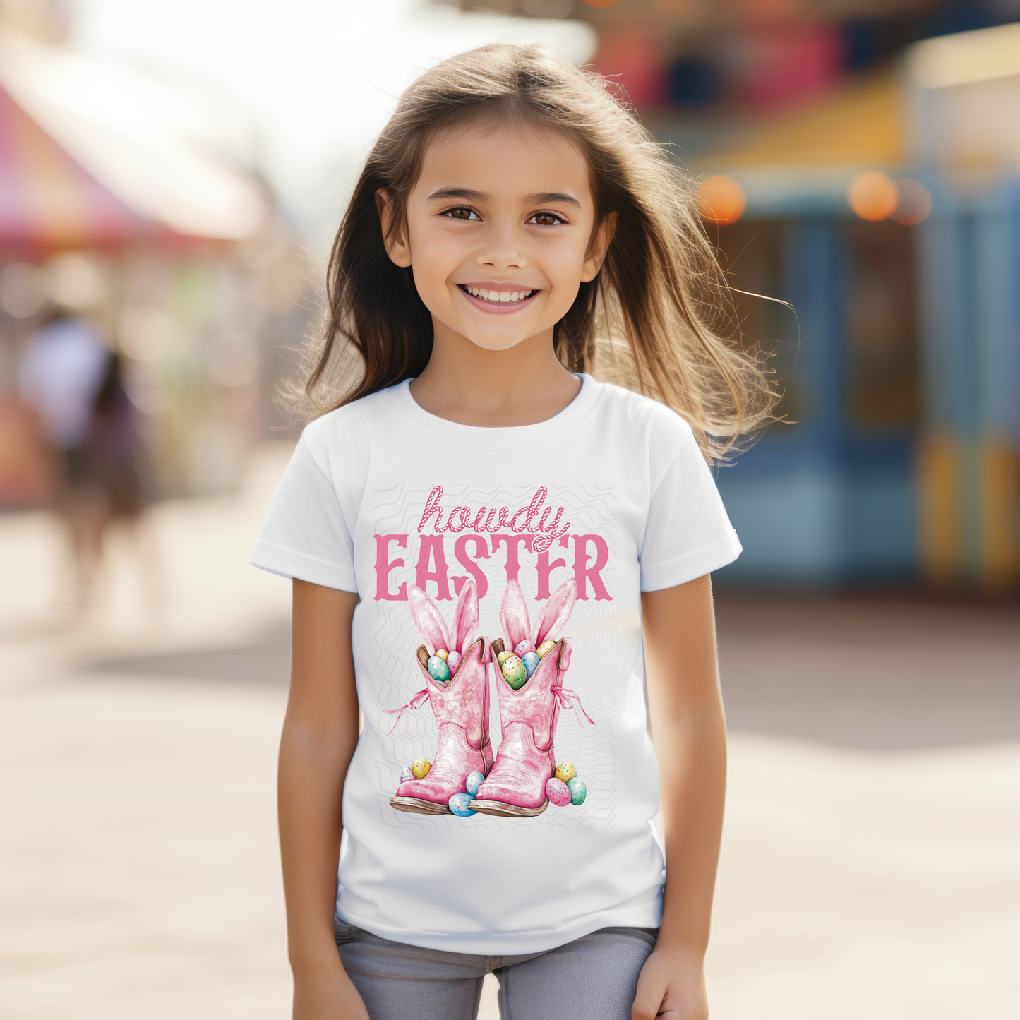 Howdy Easter **DTF Transfer**