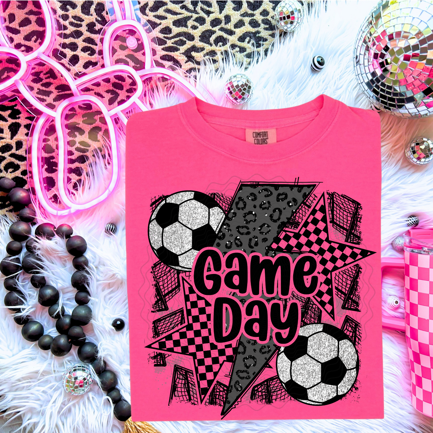 Game Day Bolt Soccer **DTF Transfer**