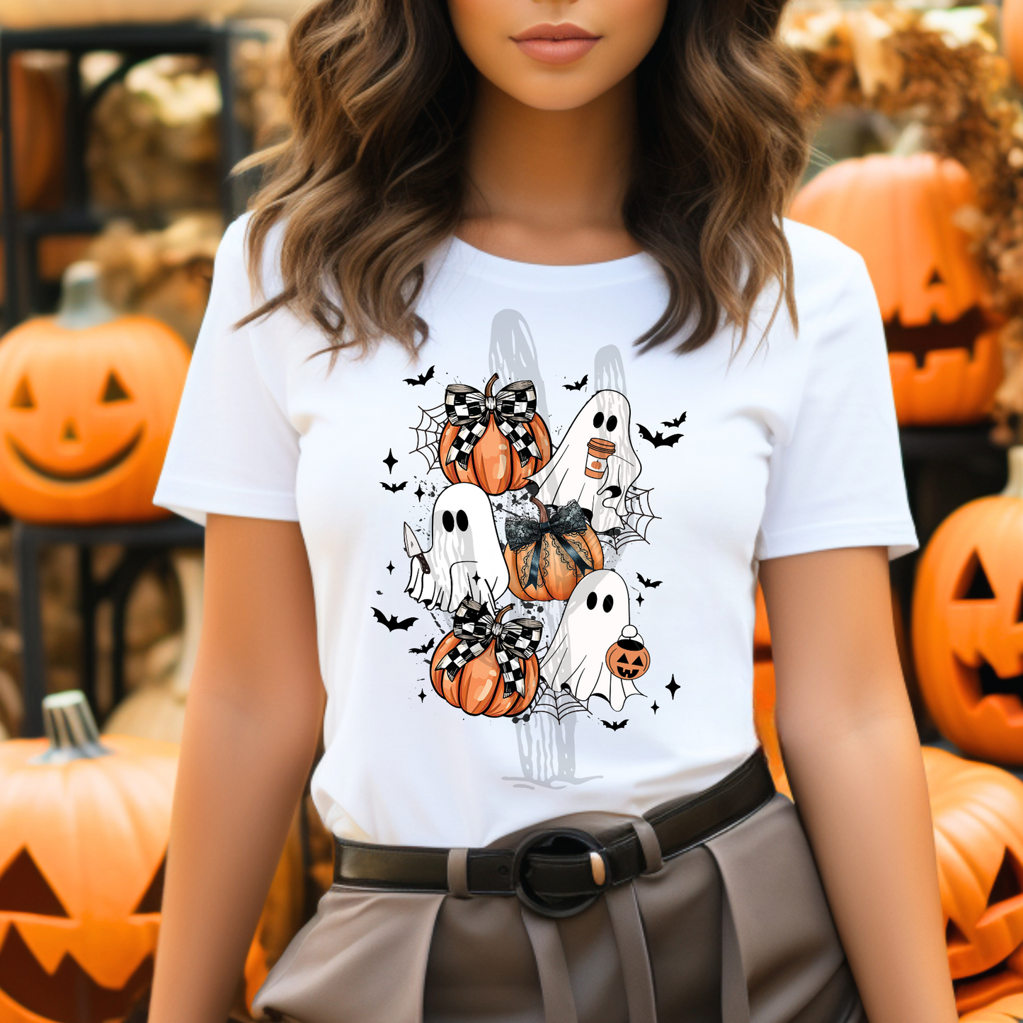 Spooky Ghosts **DTF Transfer**