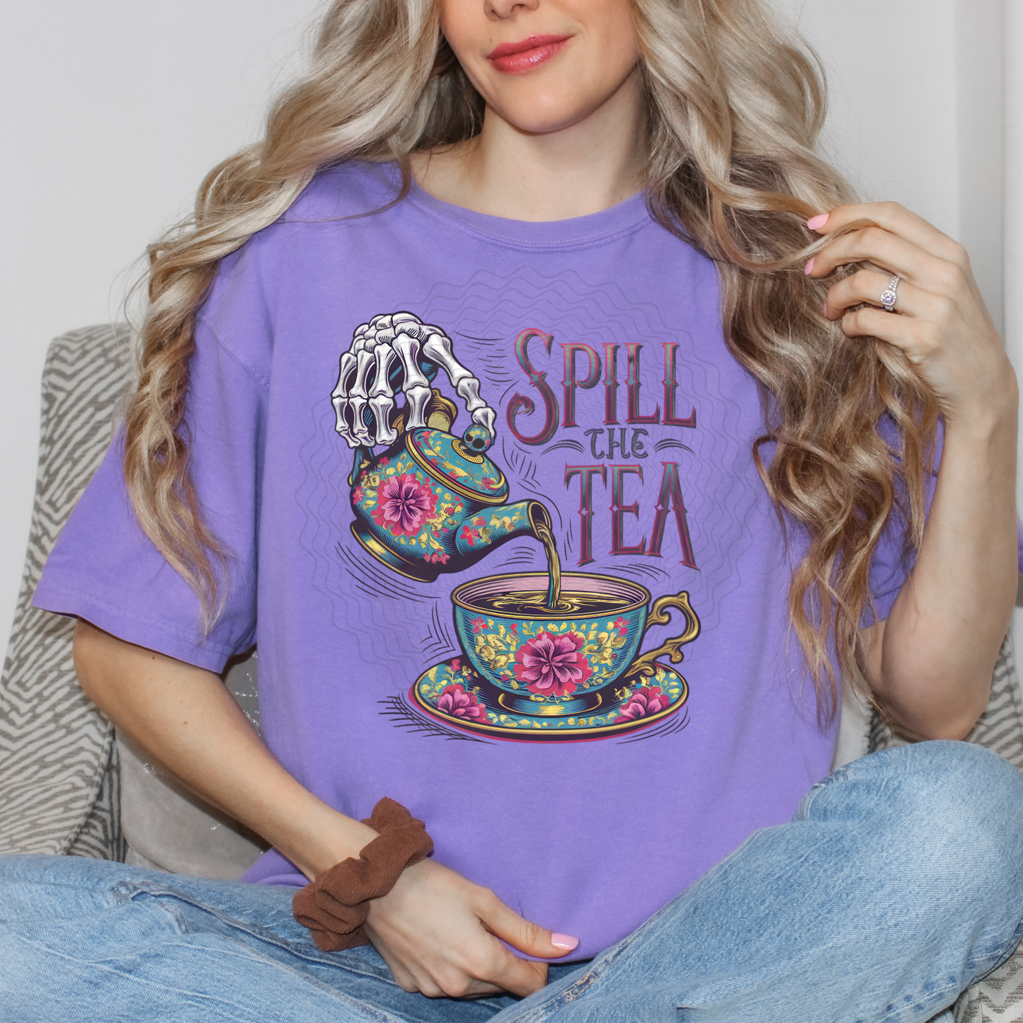 Spill the Tea **DTF Transfer**