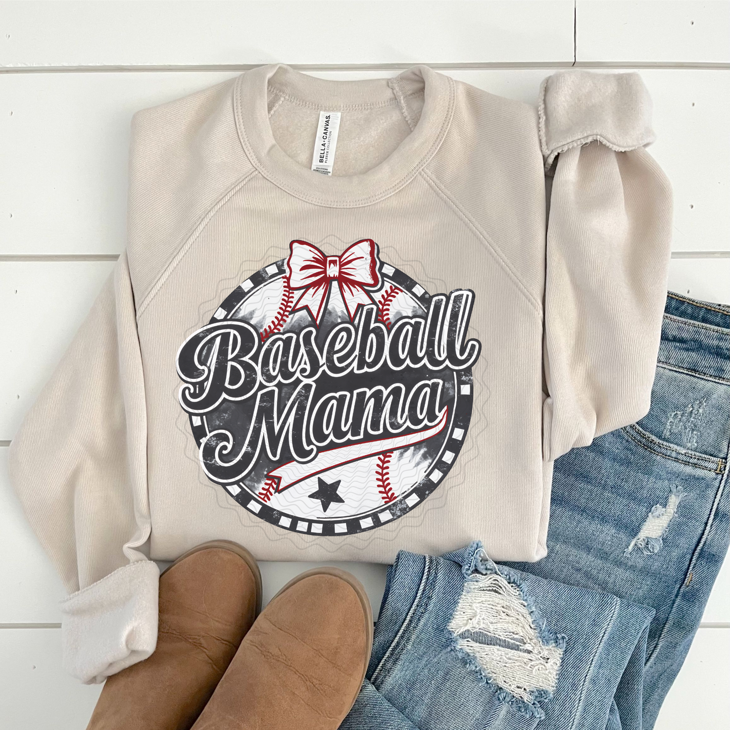 Baseball Mama **DTF Transfer**