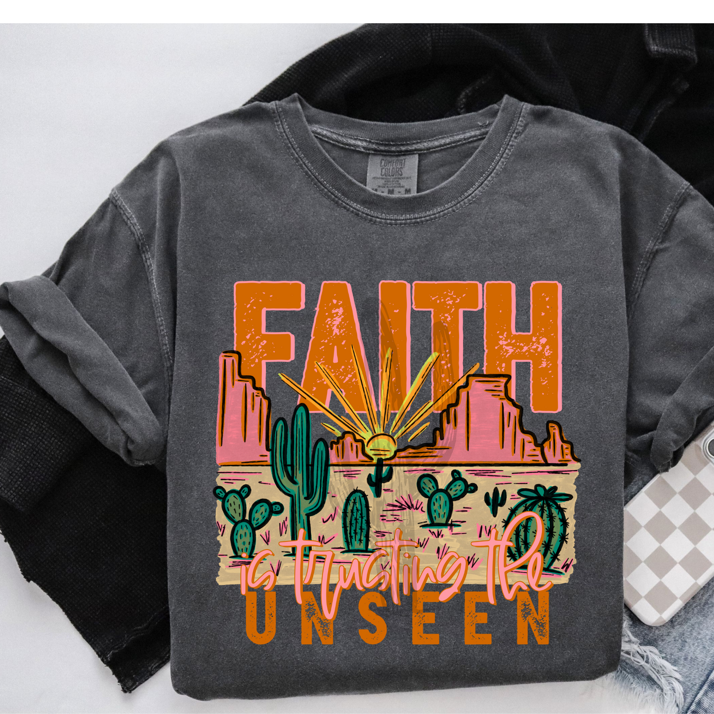 Faith is the Unseen **DTF Transfer**
