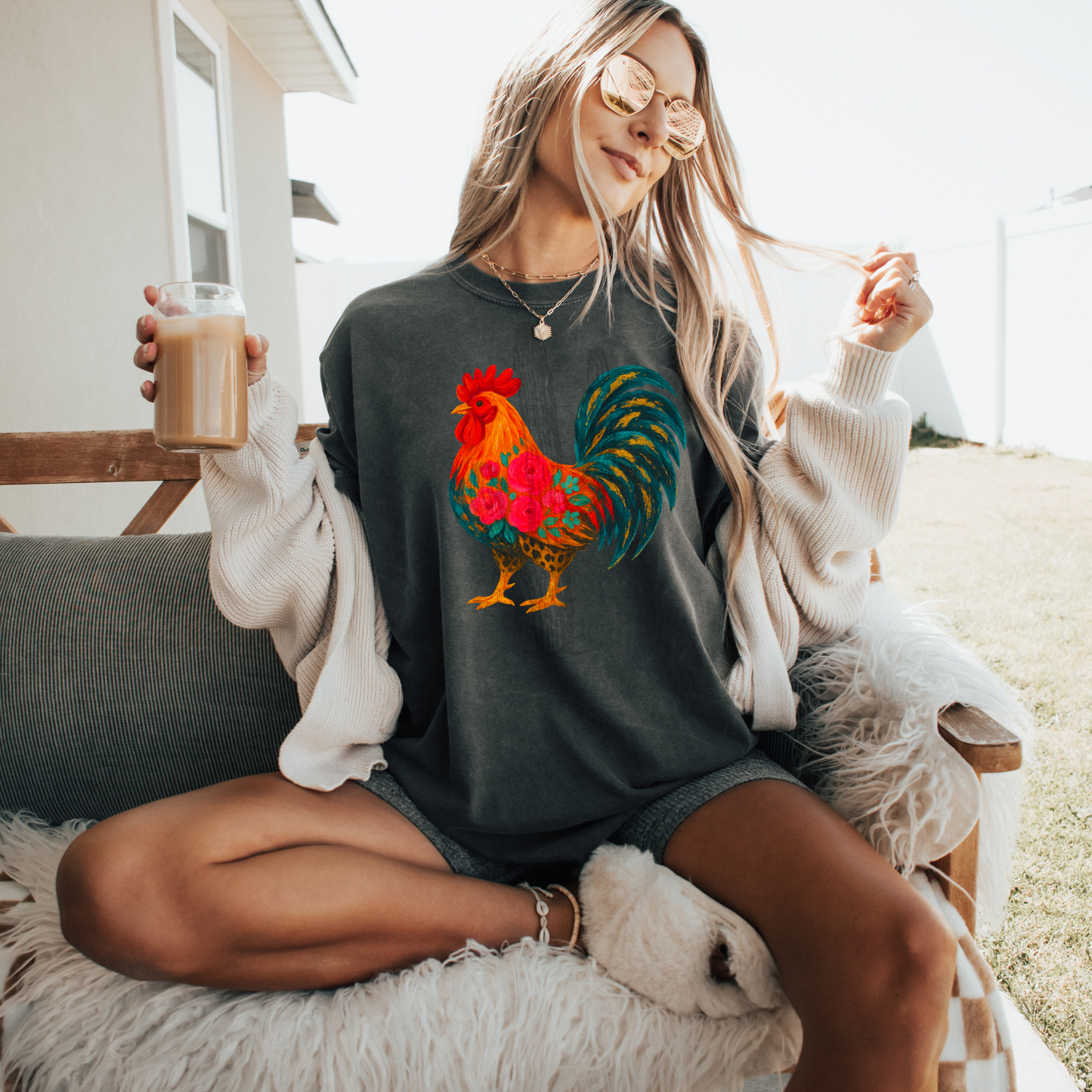 Rooster **DTF Transfer**