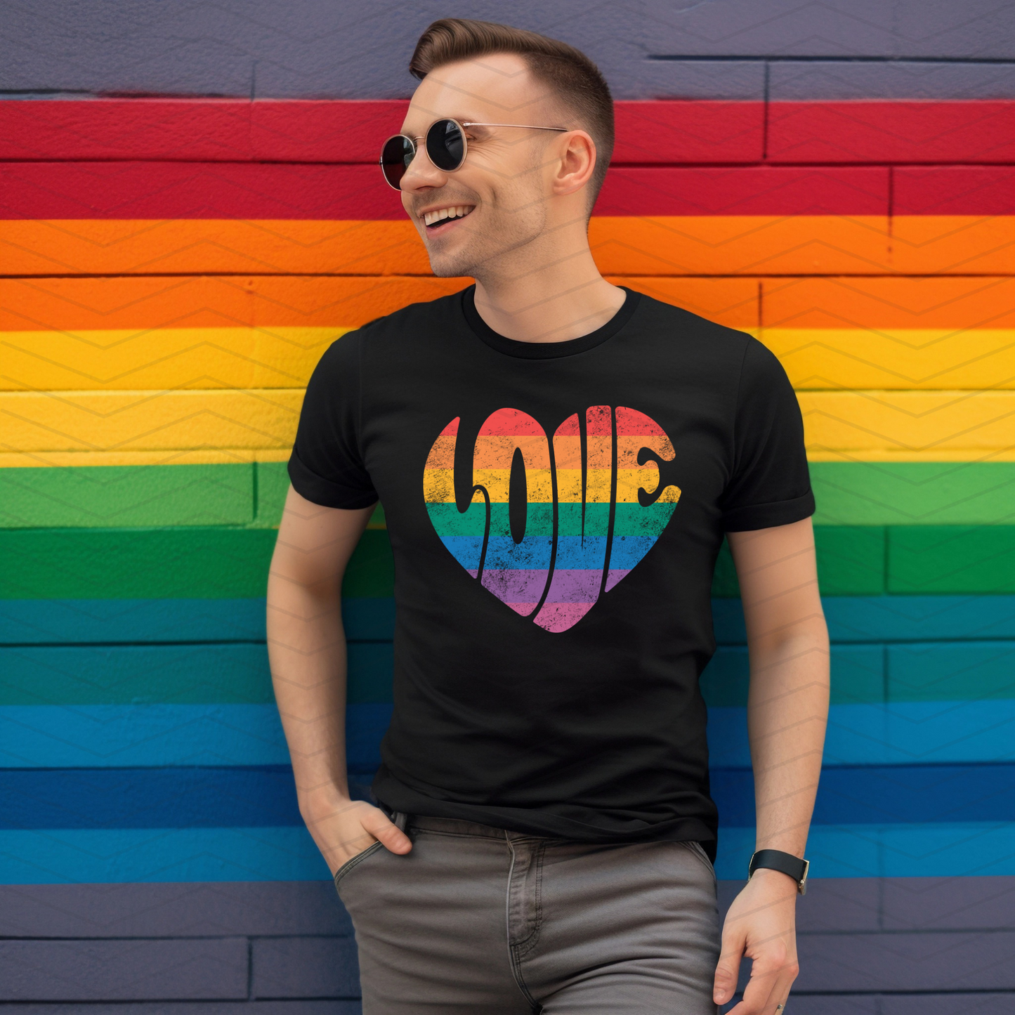 Love Pride **DTF Transfer**