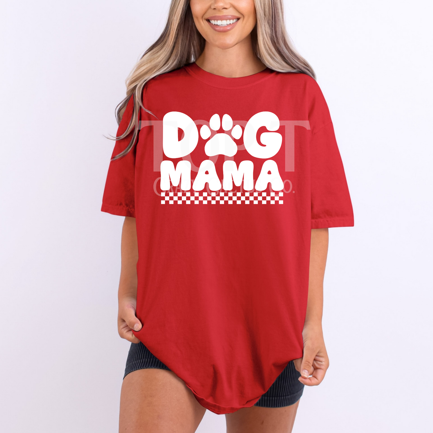 Dog Mama - Comfort Color Graphic Tee