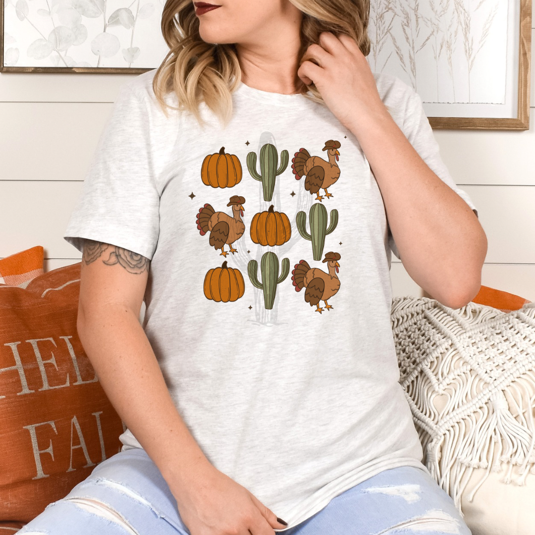 Western Thanksgiving **DTF Transfer**