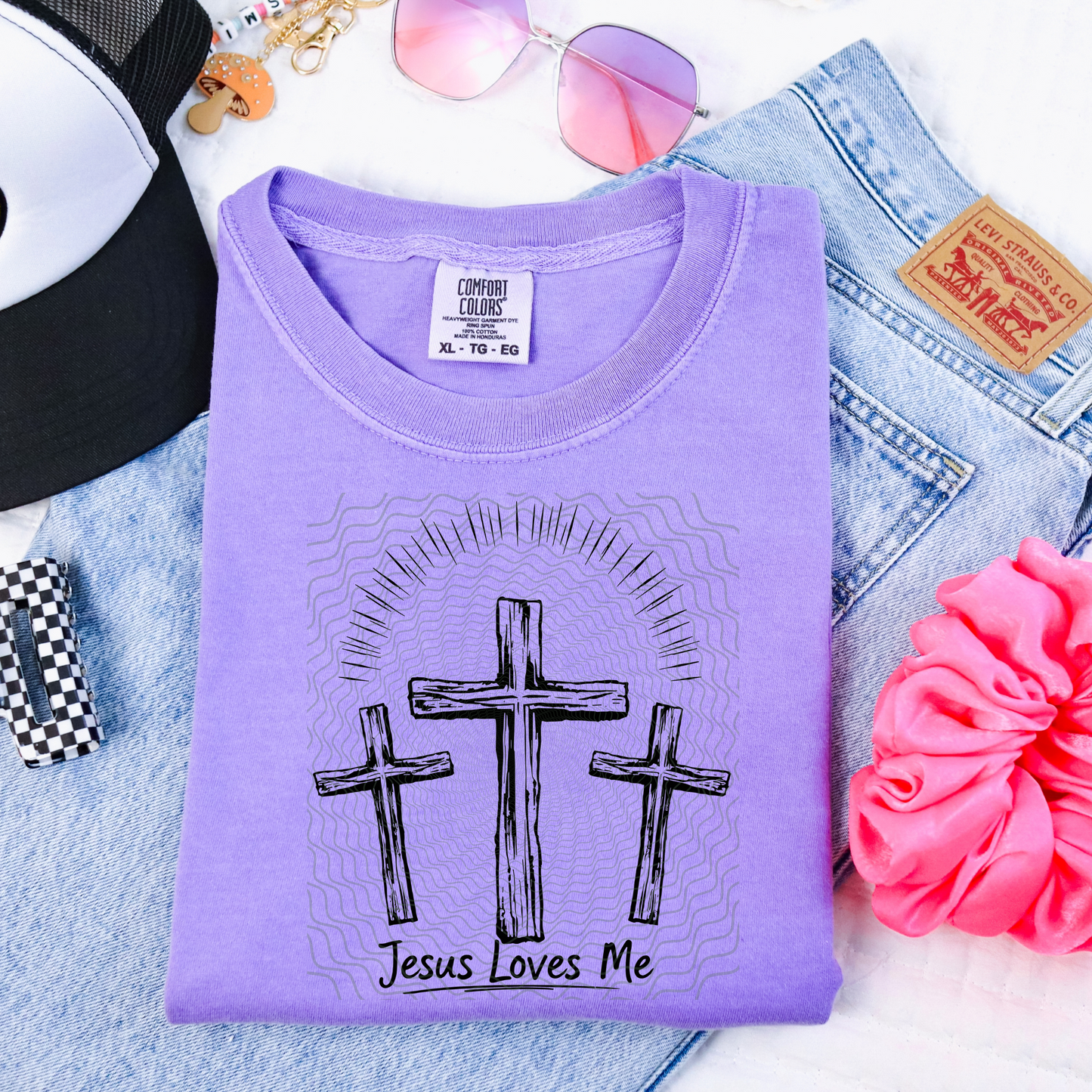 Jesus Loves Me **DTF Transfer**