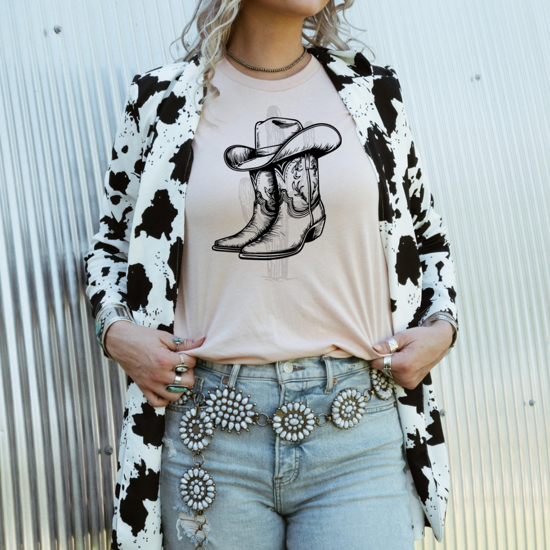 Cowboy Boots **DTF Transfer**