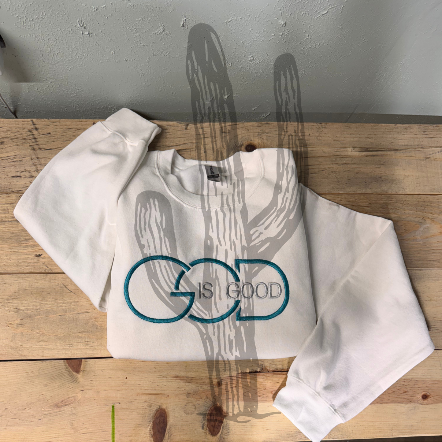 God is Good - Embroidered Sweatshirt