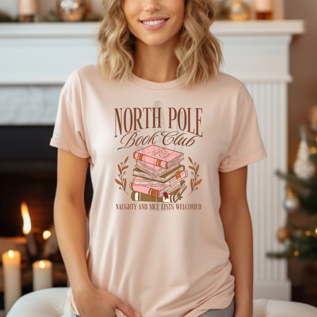 North Pole Book Club **DTF Transfer**