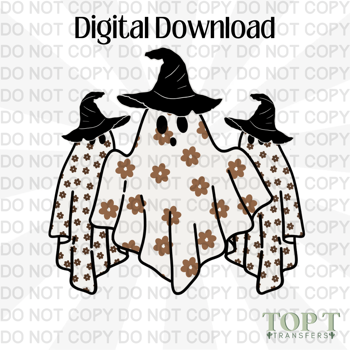 FLORAL GHOST (DIGITAL DOWNLOAD PNG)