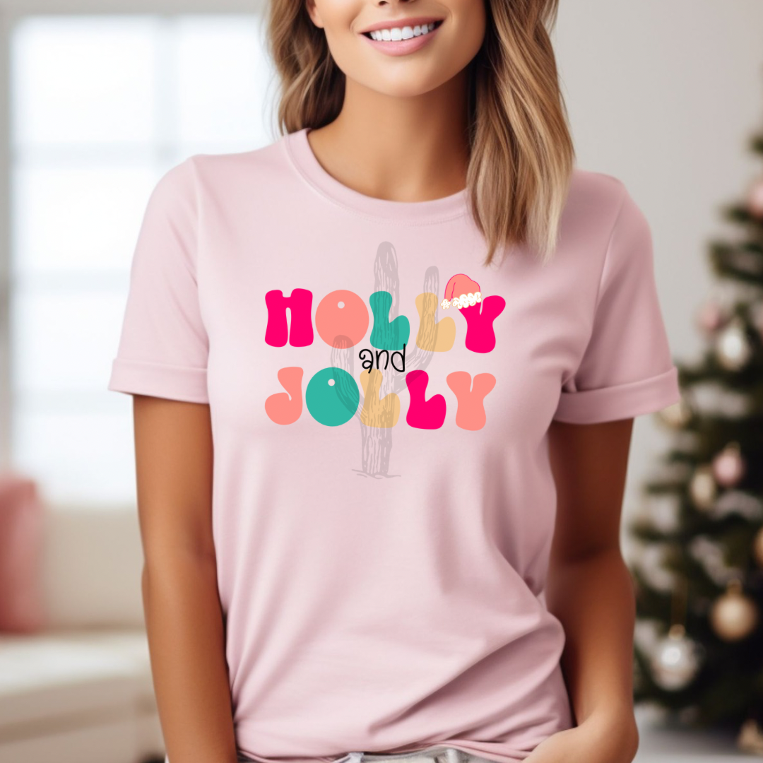 Holly And Jolly **DTF Transfer**