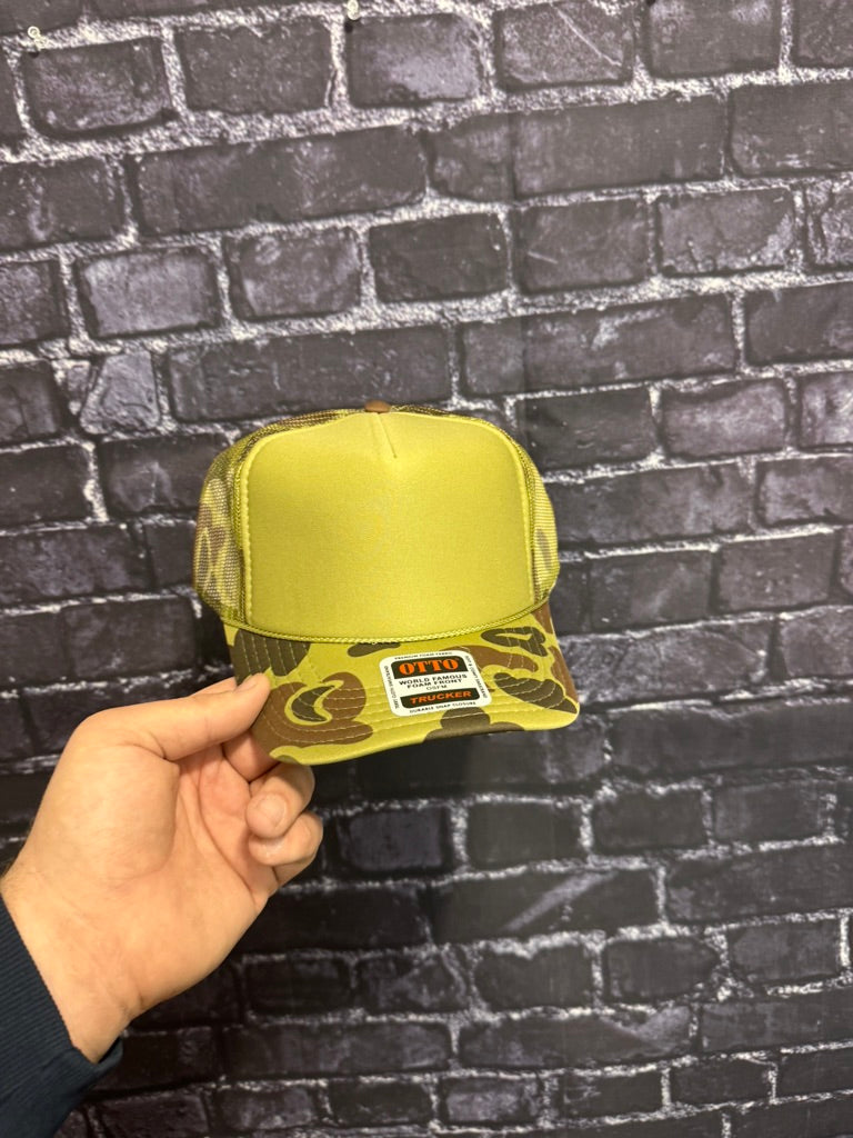 CAMO **Blank Foam Trucker Hat** 1021