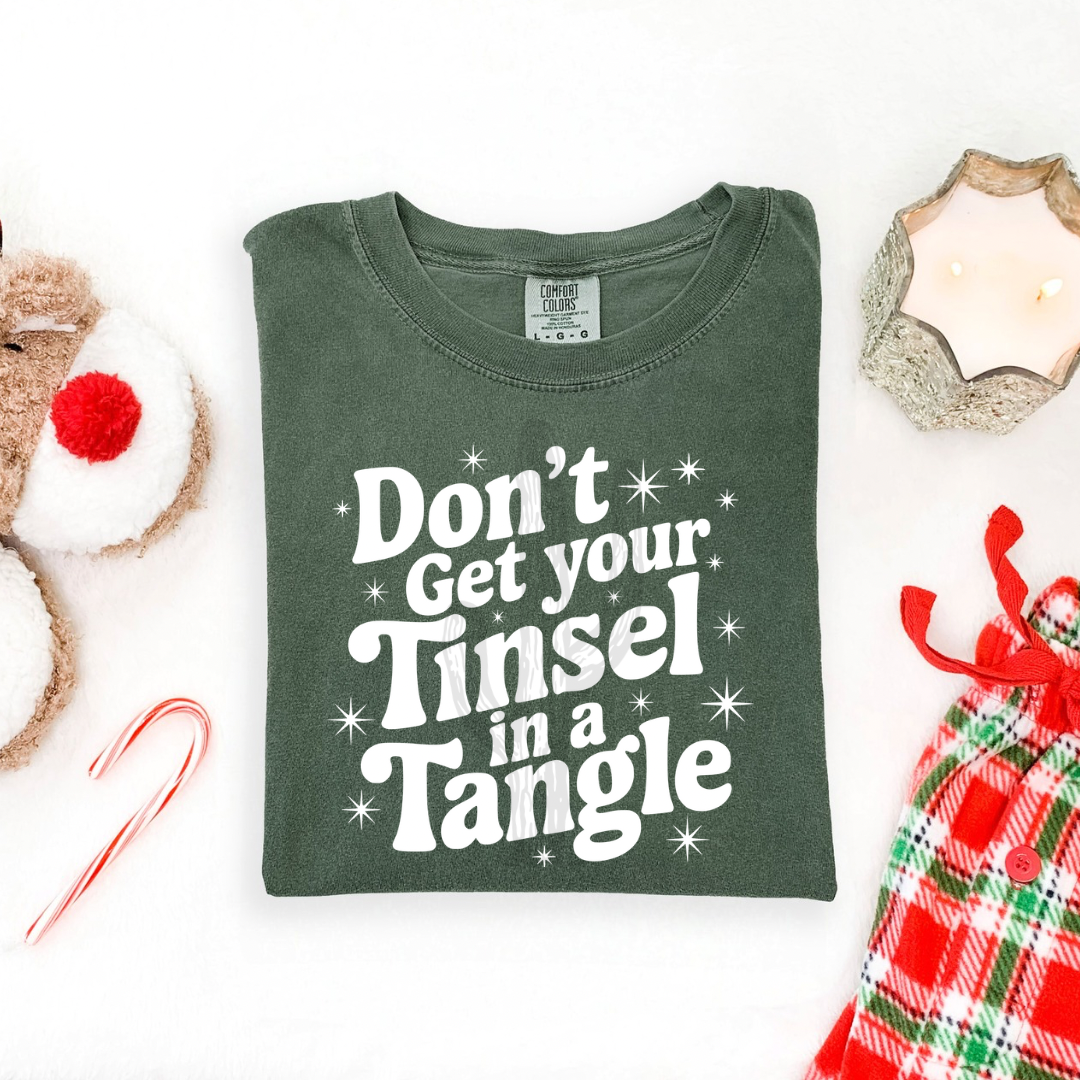 Don’t Get Your Tinsel In A Tangle **DTF Transfer**