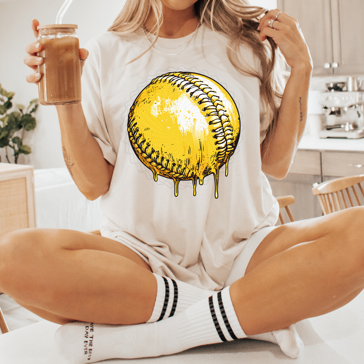 Drip Softball **DTF Transfer**