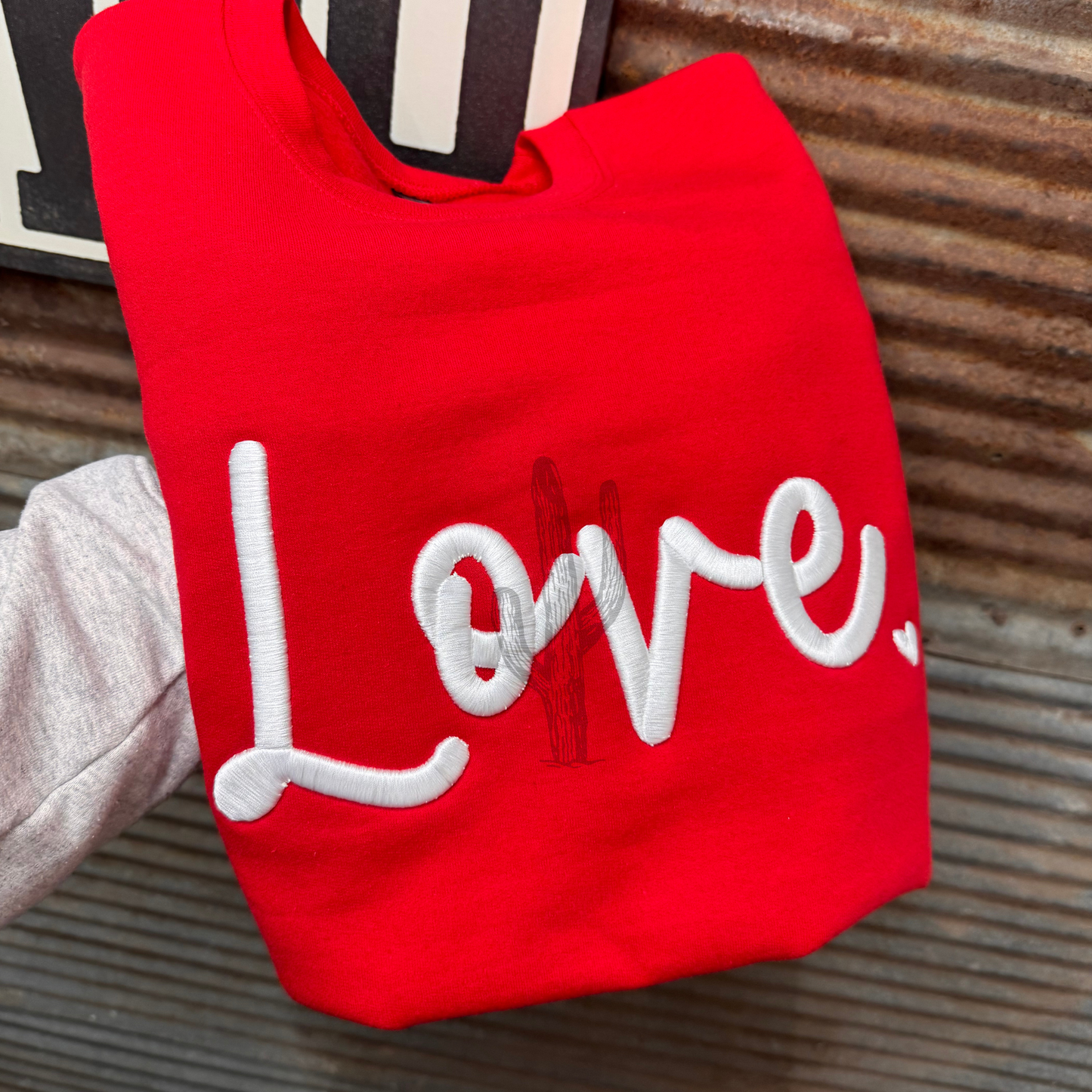 Puff Love - Embroidered Crewneck