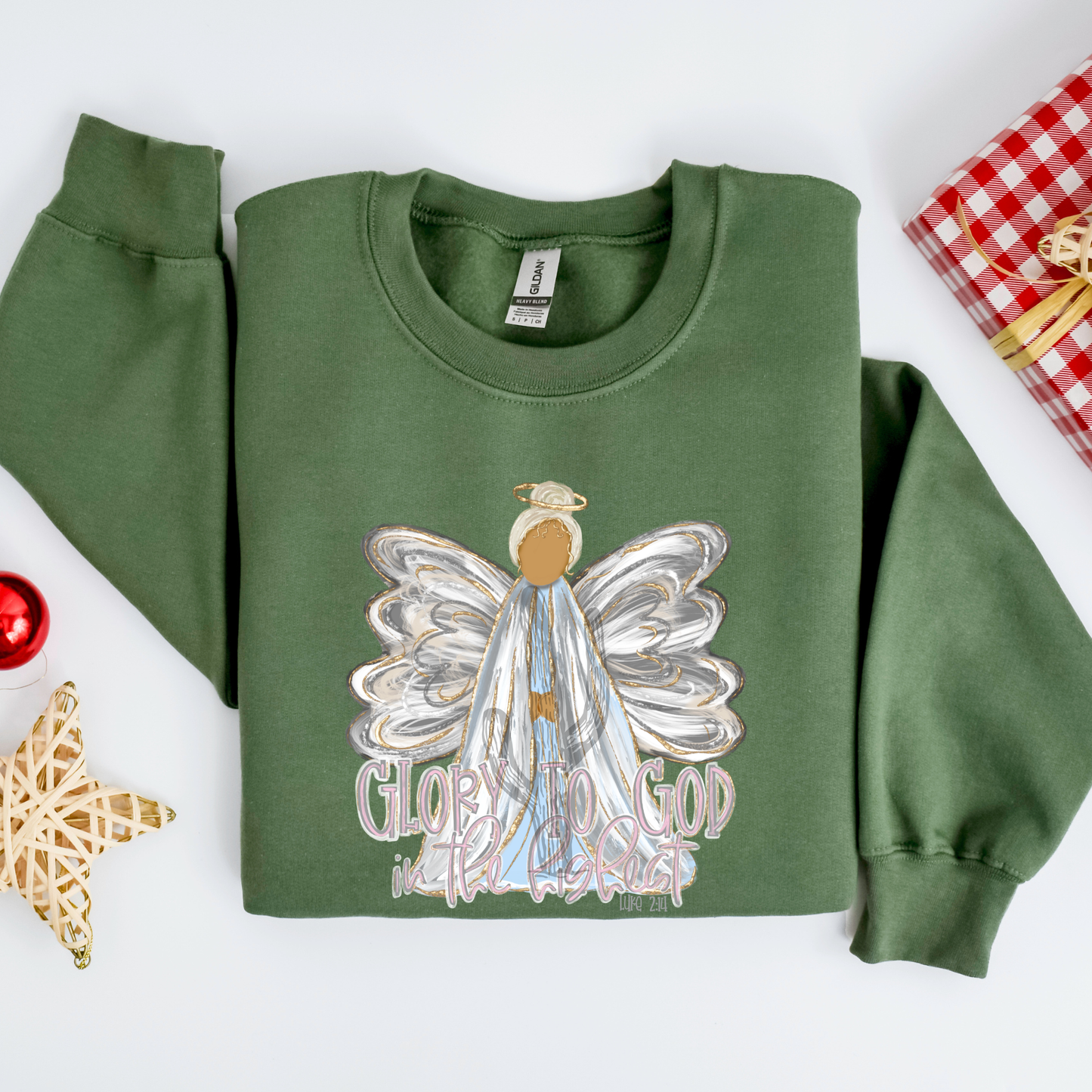 Glory To God In The Highest **DTF Transfer**