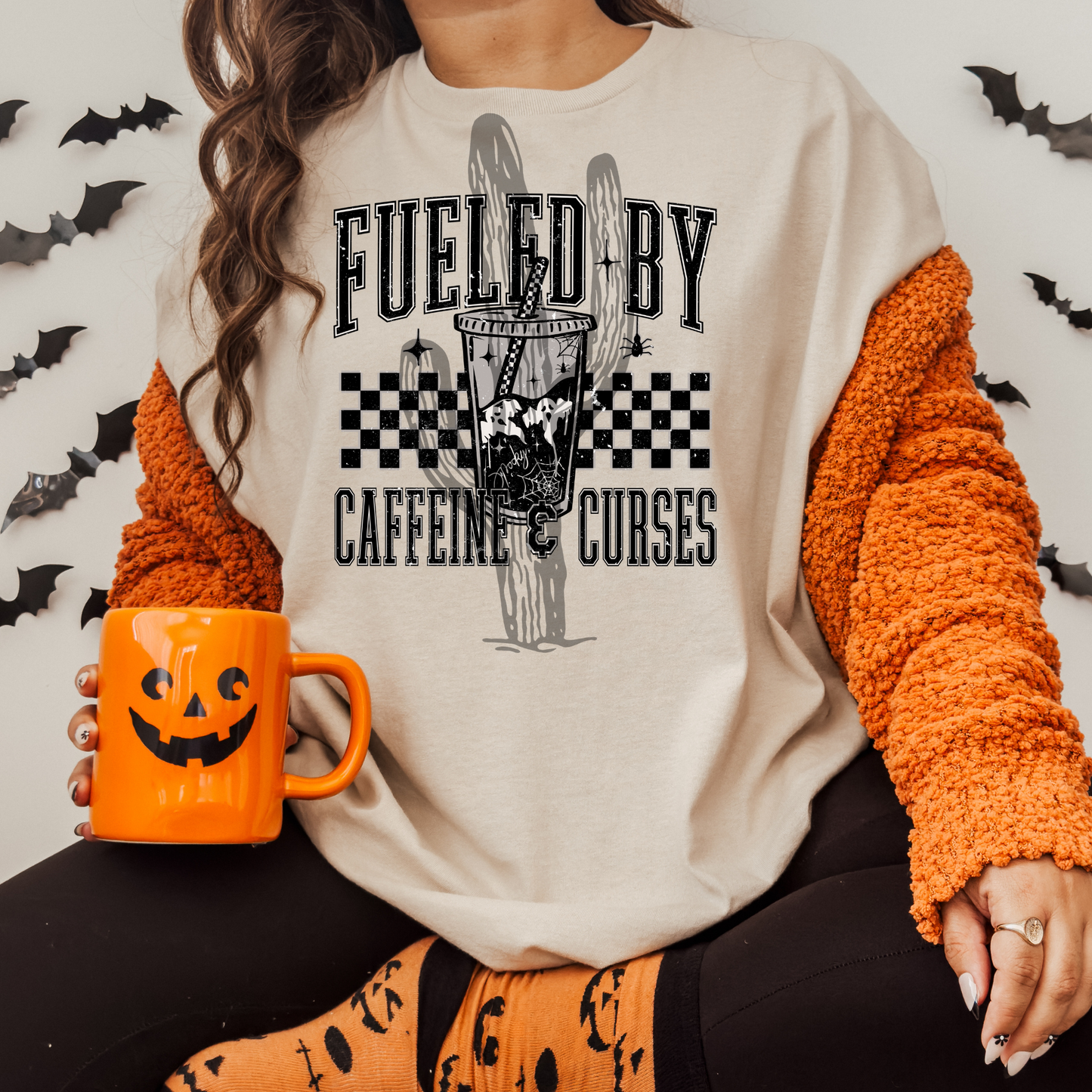Fueled by Caffeine & Curses **DTF Transfer**