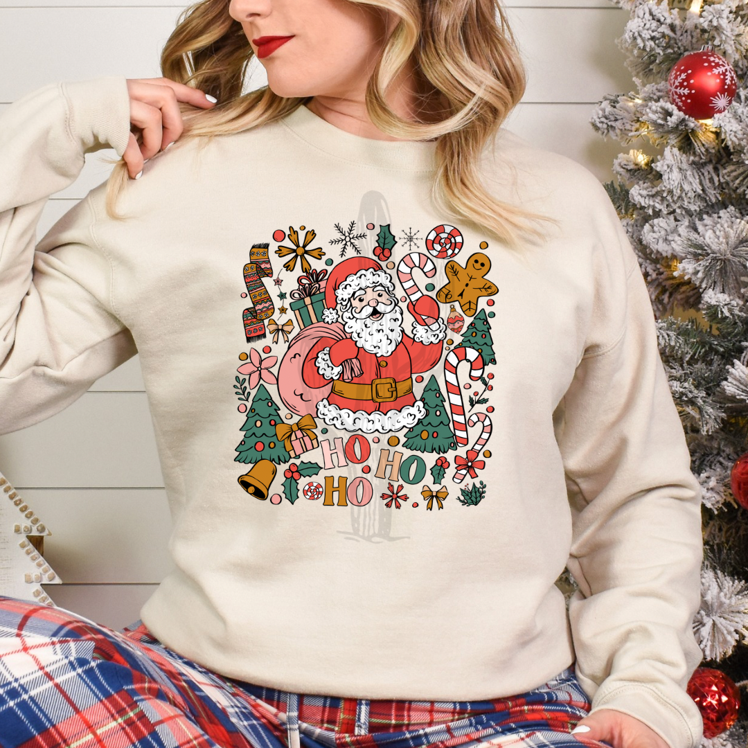 Christmas Collage Full Color **DTF Transfer**