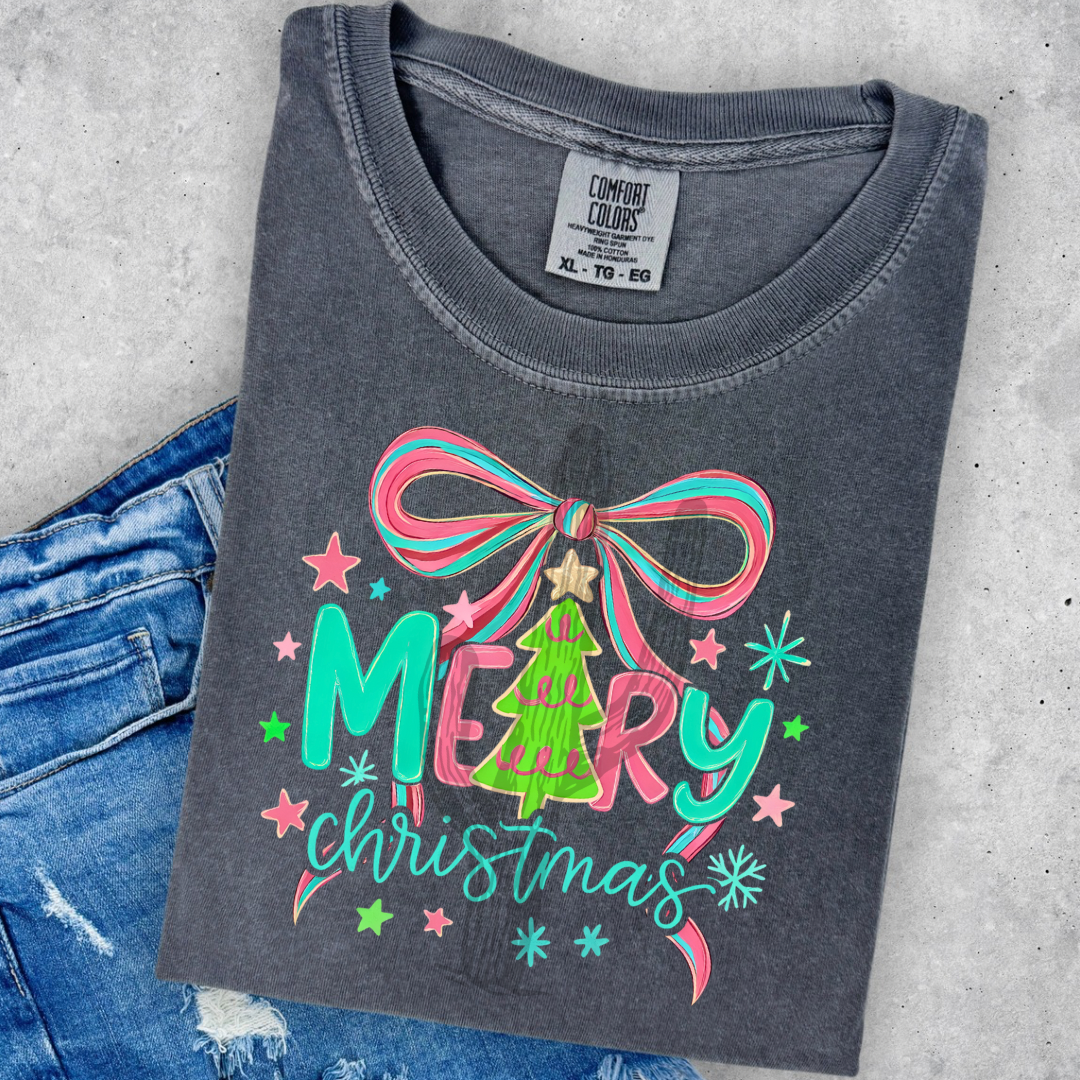 Merry Christmas **DTF Transfer**