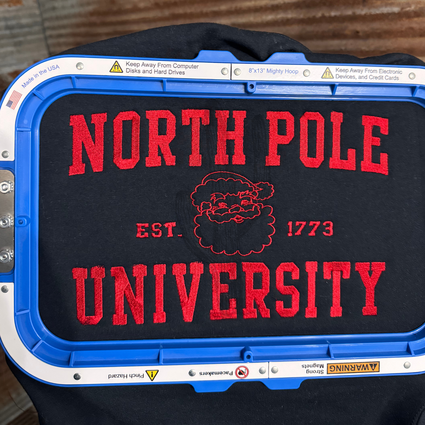 North Pole Univ. Wholesale - Embroidered Crewneck