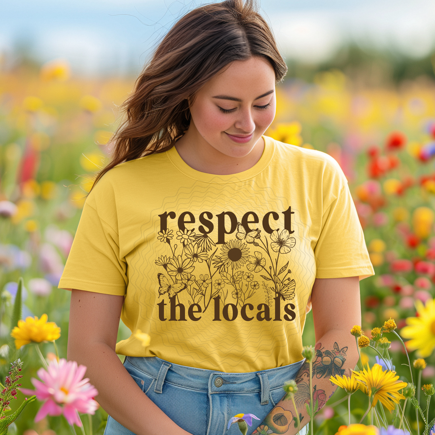 Respect the Locals **DTF Transfer**
