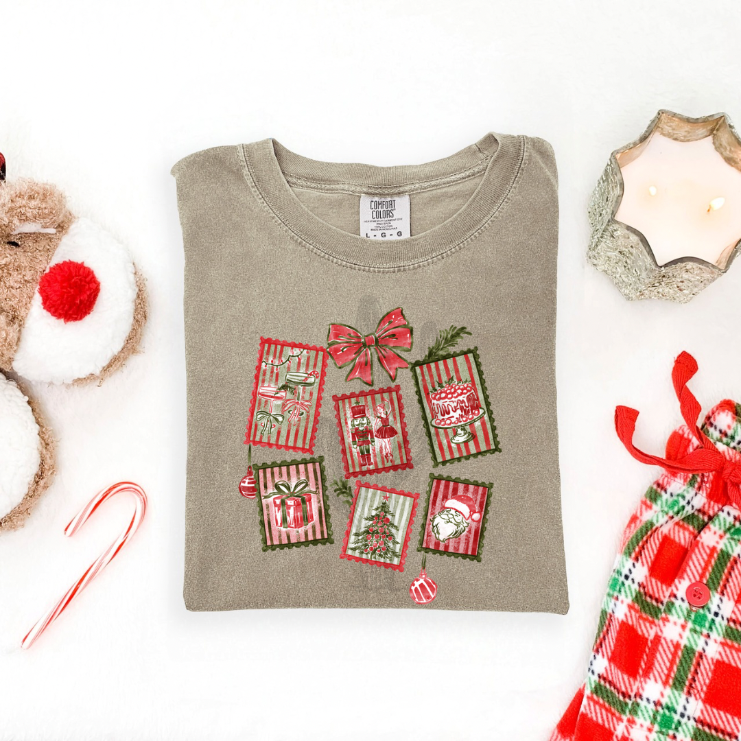 Festive Stamps **DTF Transfer**