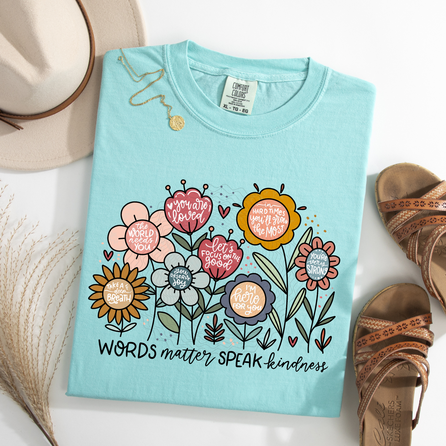 Words Matter Speak Kindness **DTF Transfer**