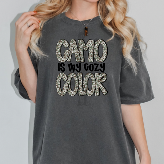 Camo Is My Cozy Color **DTF Transfer**