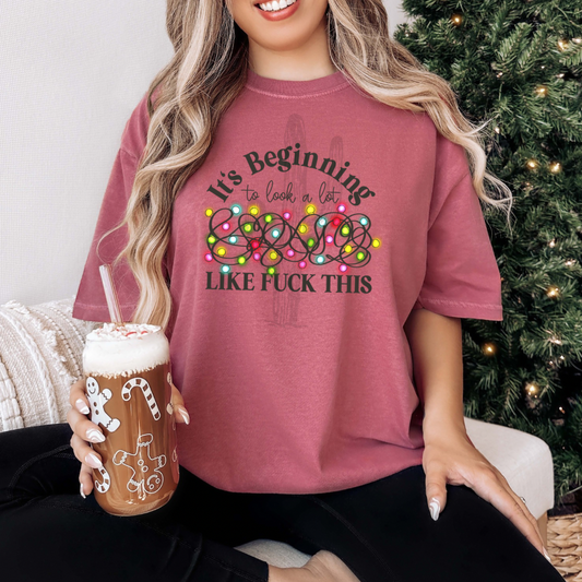 It’s Beginning To Look A Lot Like F This **DTF Transfer**