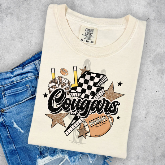 Cougars **DTF Transfer**