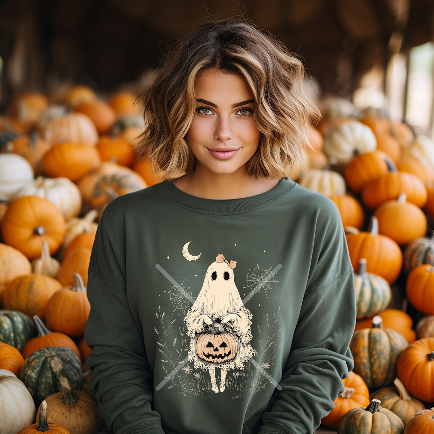 Cute Ghost **DTF Transfer**