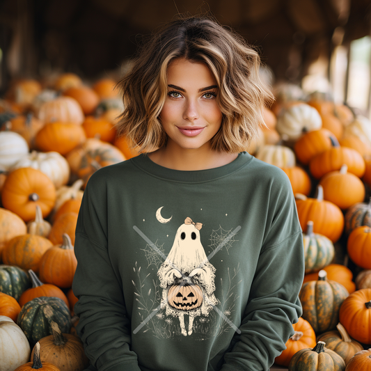 Cute Ghost **DTF Transfer**
