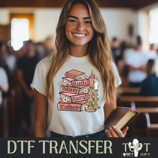 Women Of The Bible I DTF Transfer I 2-5 Business Day TAT