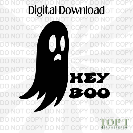 HEY BOO (DIGITAL DOWNLOAD PNG)