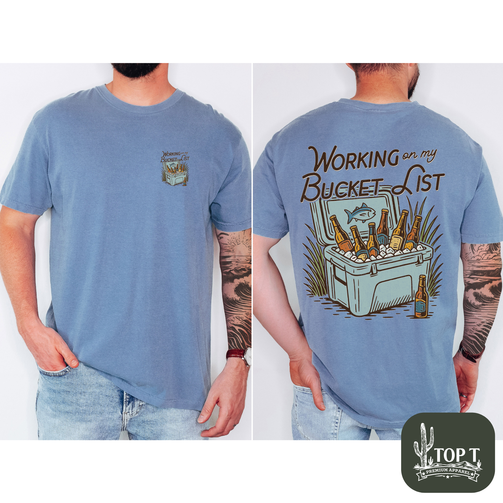 Working on my Bucket List **Graphic Tee**