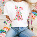 Bunny Floral **DTF Transfer**