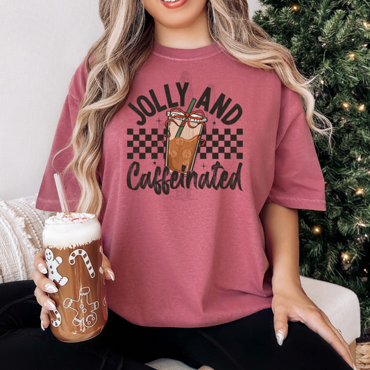Jolly & Caffeinated **DTF Transfer**