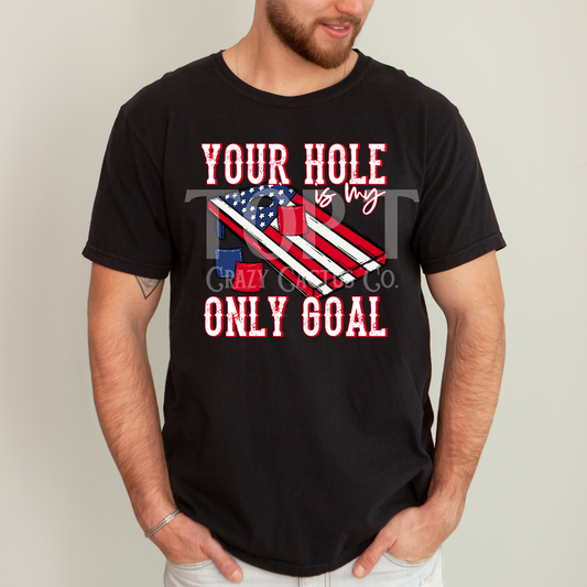 Only Goal - Comfort Color Graphic Tee