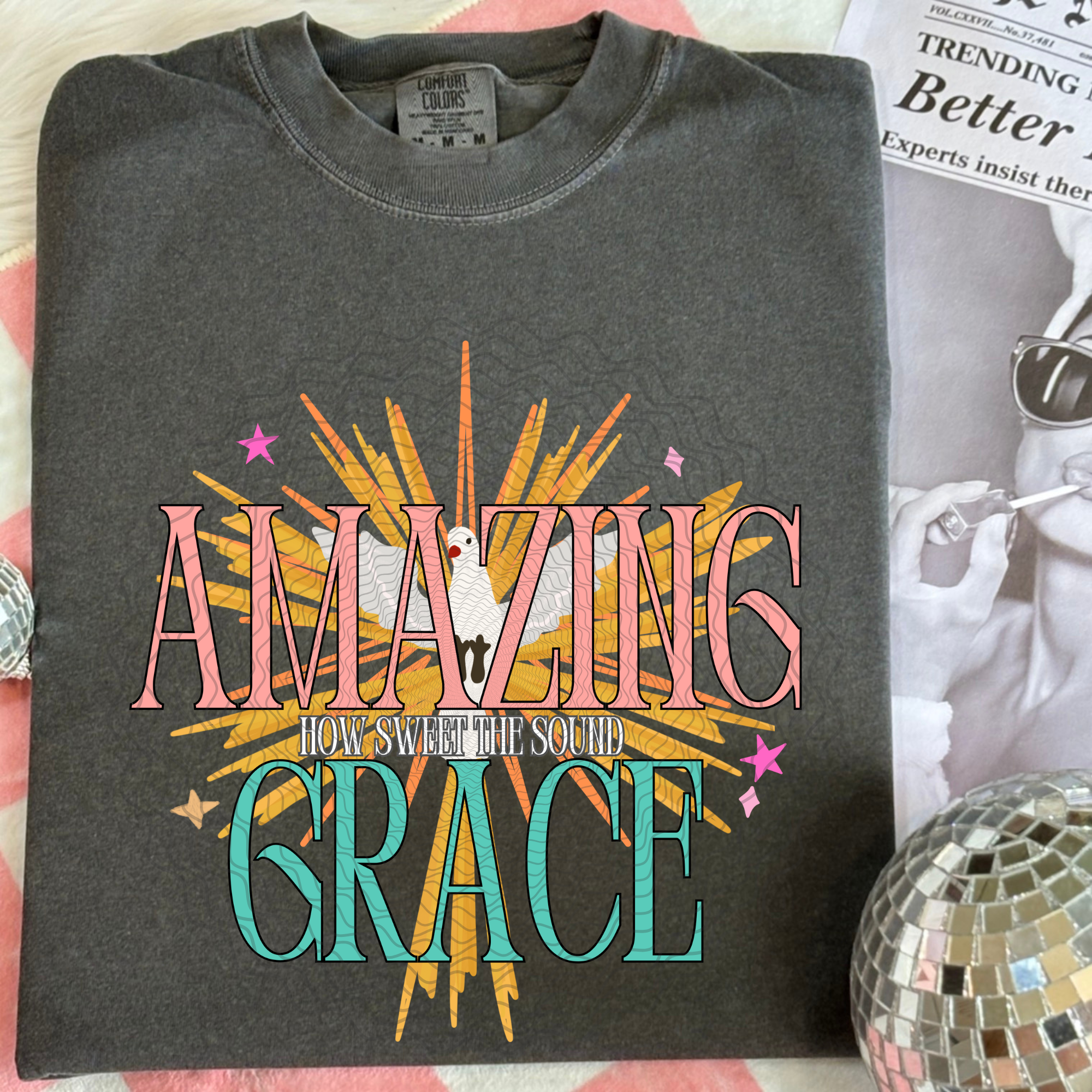 Amazing Grace **DTF Transfer**