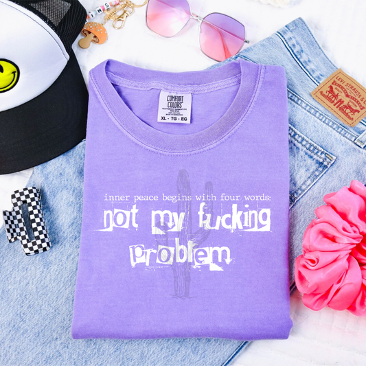 Inner Peace Begins With Four Words **DTF Transfer**