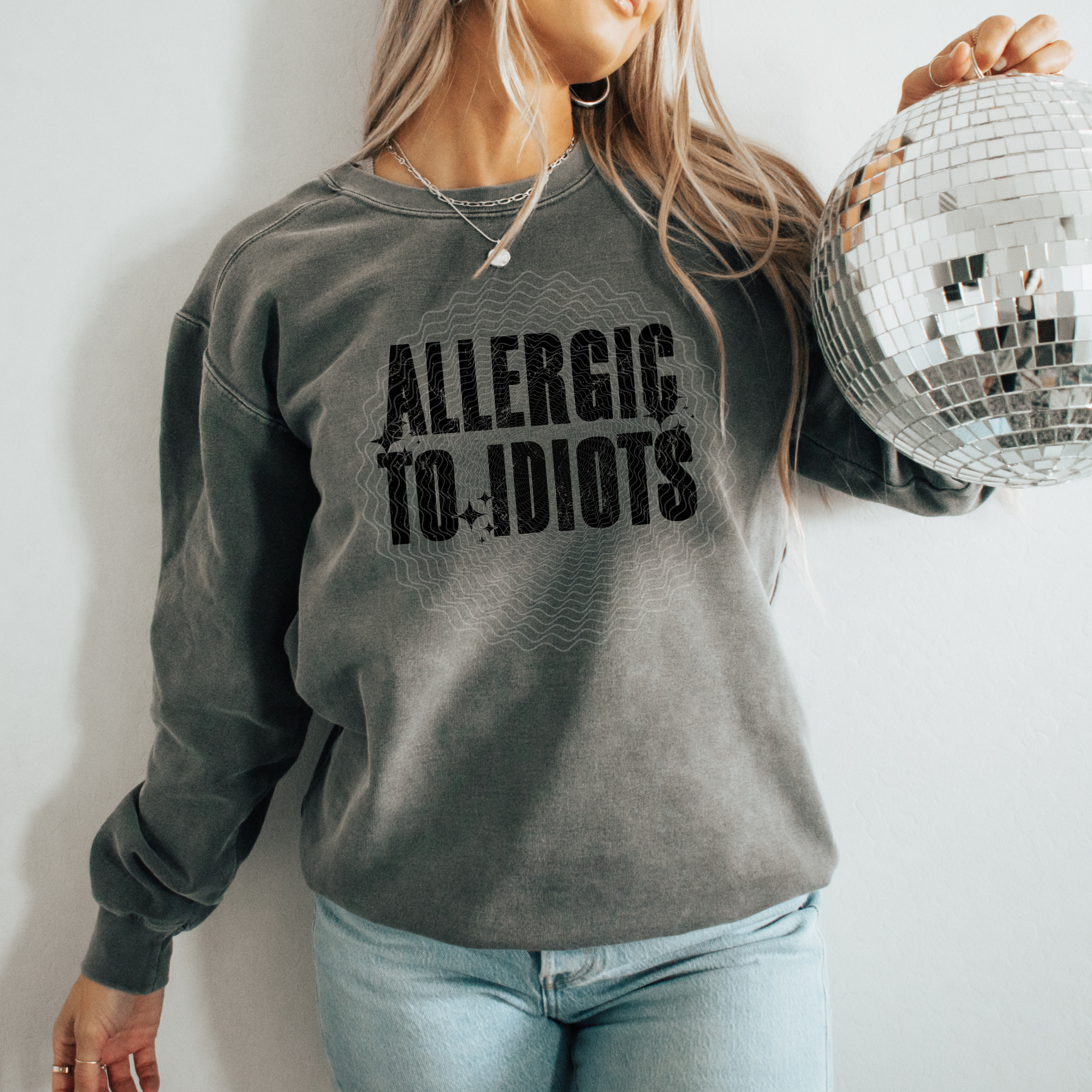 Allergic to Idiots **DTF Transfer**