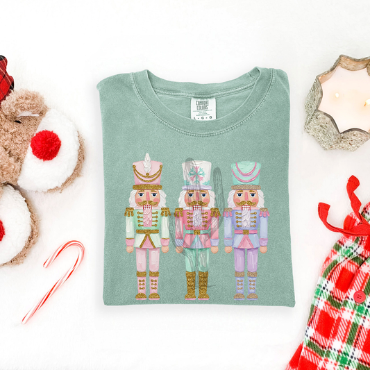 Pastel Christmas Crackers **DTF Transfer**