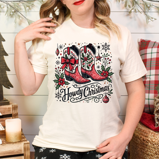 Howdy Christmas **DTF Transfer**